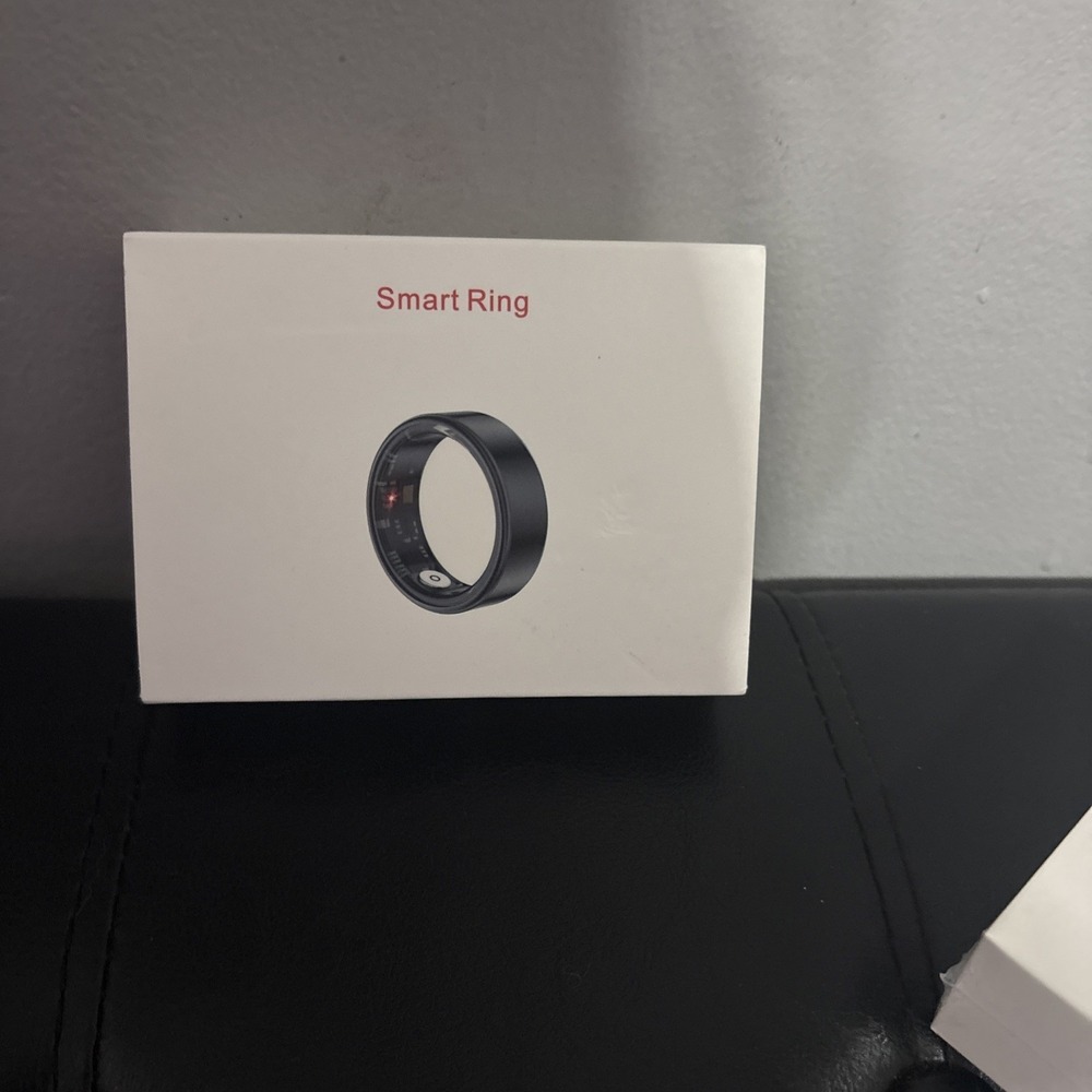 NEW Gold Smart Ring‎ Size 7 Health Monitor Titanium Alloy Activity Tracker